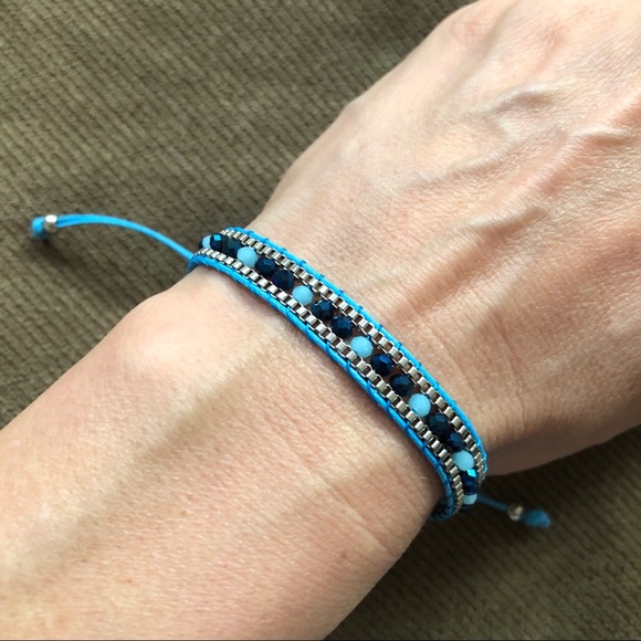 ⚡️2 for $15 Bohemian Weave Rope Crystal Bracelet - Picture 3 of 4